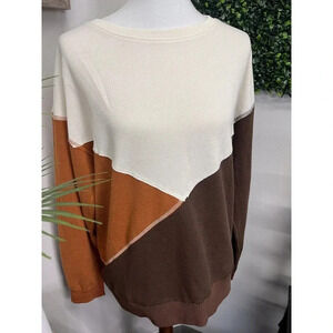 women pullover sweaters size large She And Sky sweater sweatshirt